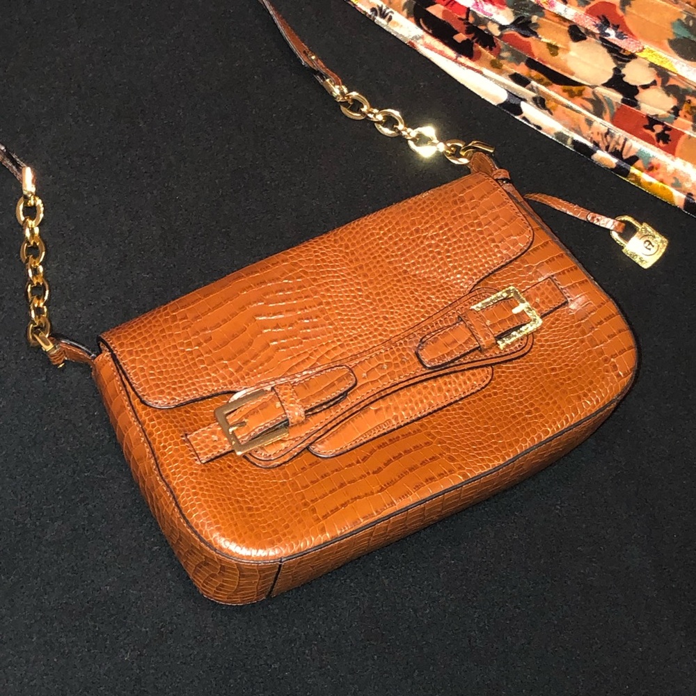 Aigner genuine leather shoulder bag